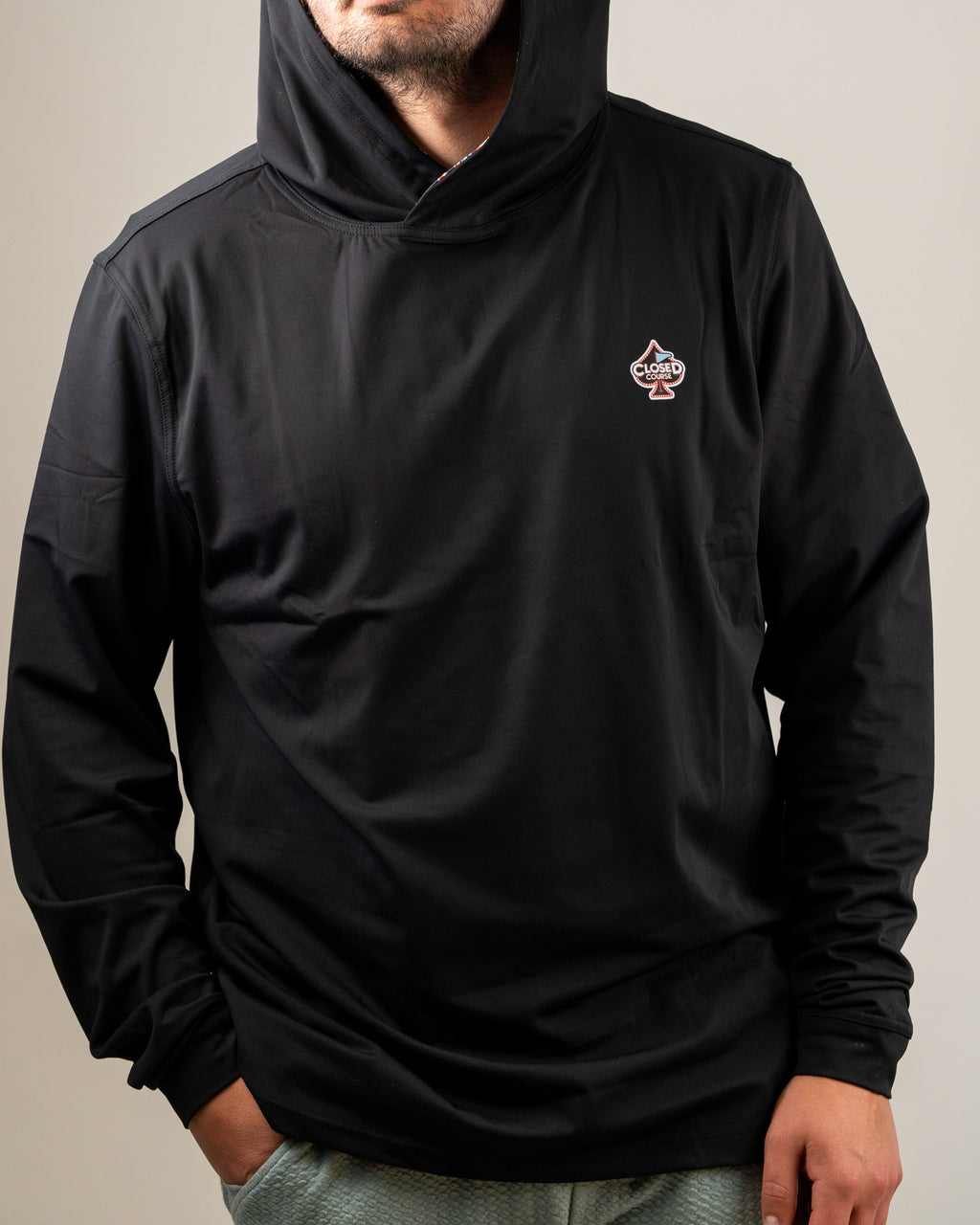 AM1.Performance Golf Hoodie - Closed Course