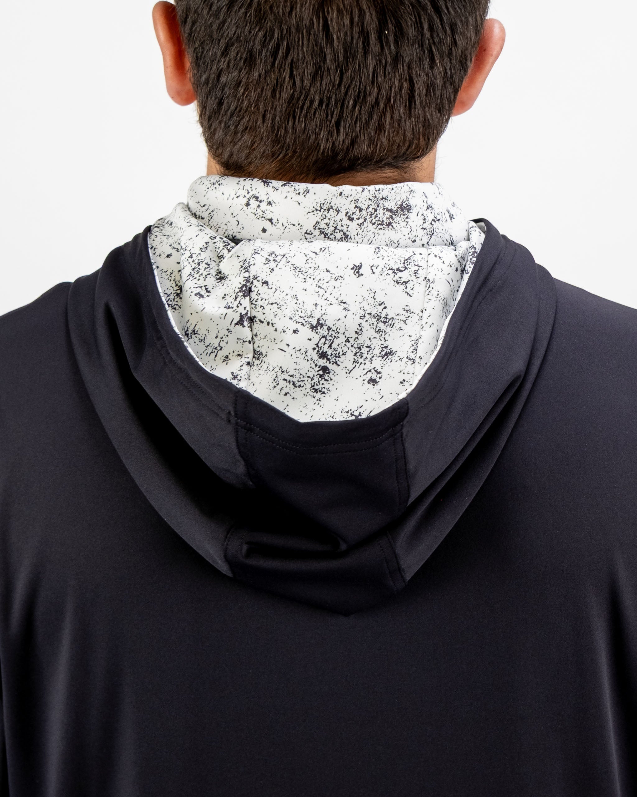 7. Performance Golf Hoodie - White Noise