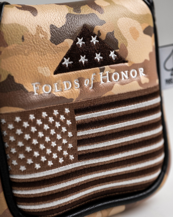 BC.Folds of Honor 2.0 - Mallet Putter Cover