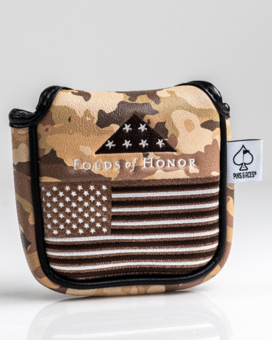 BC.Folds of Honor 2.0 - Mallet Putter Cover