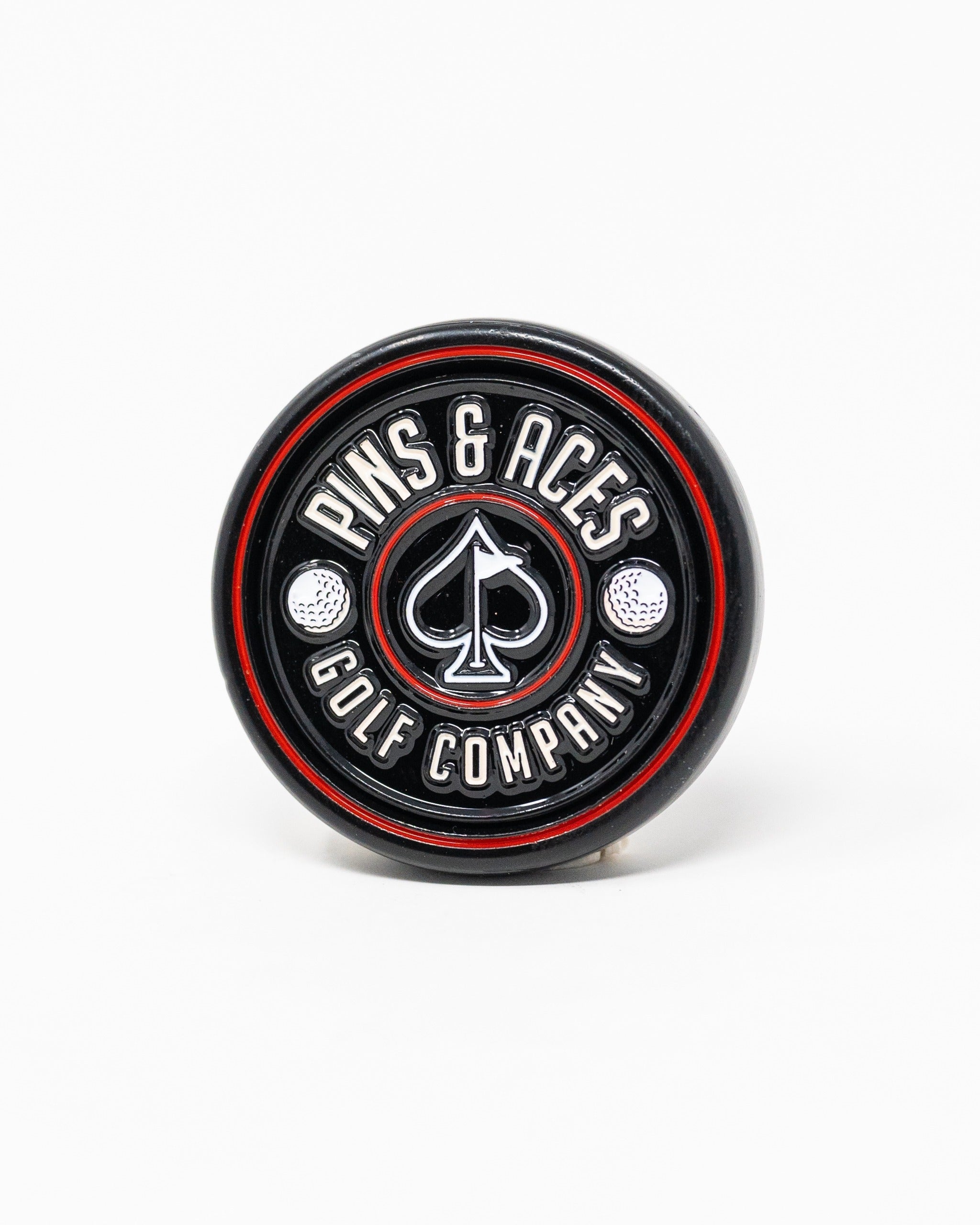 BM.Pop Out Medallion Ball Marker - Black