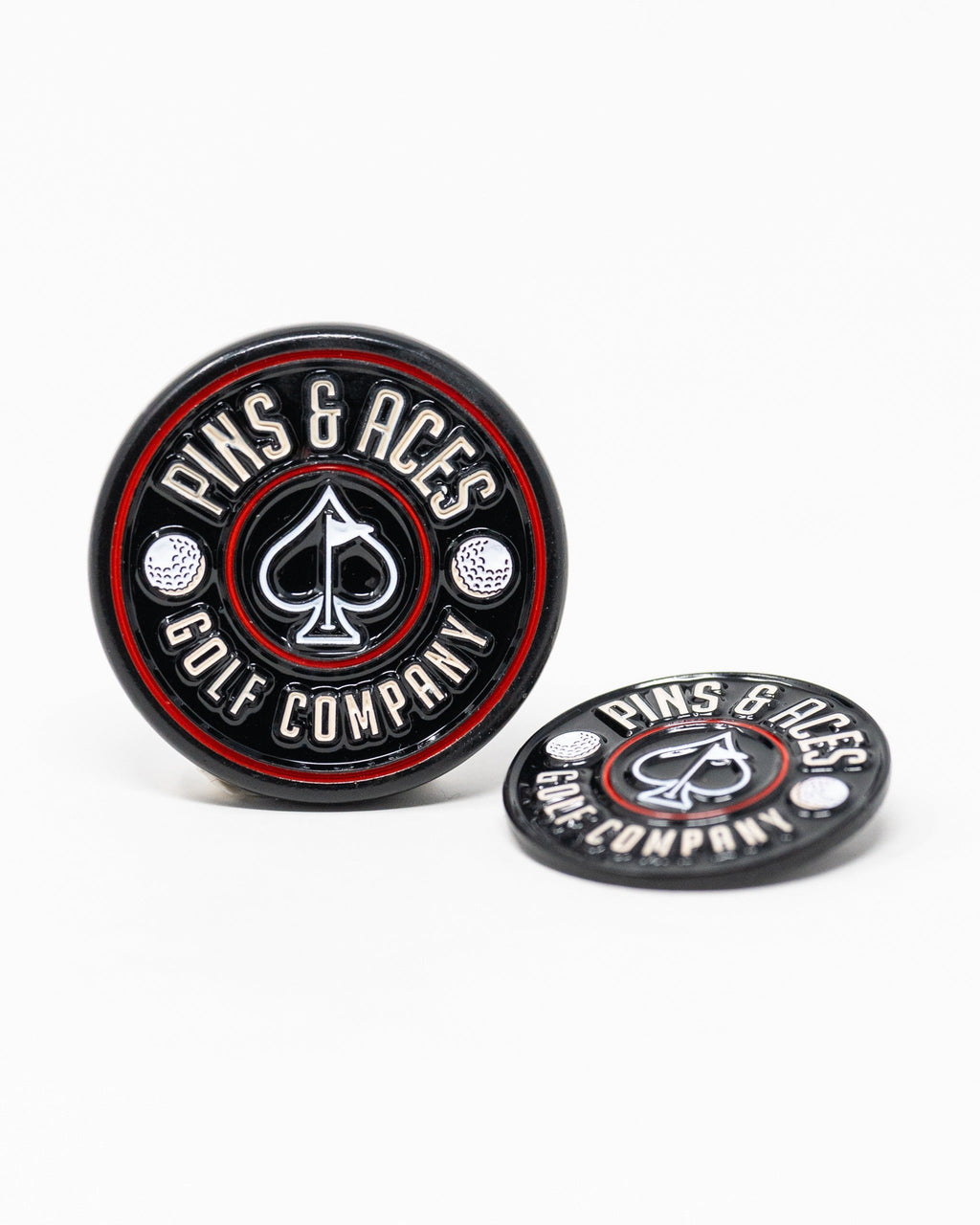 BM.Pop Out Medallion Ball Marker - Black