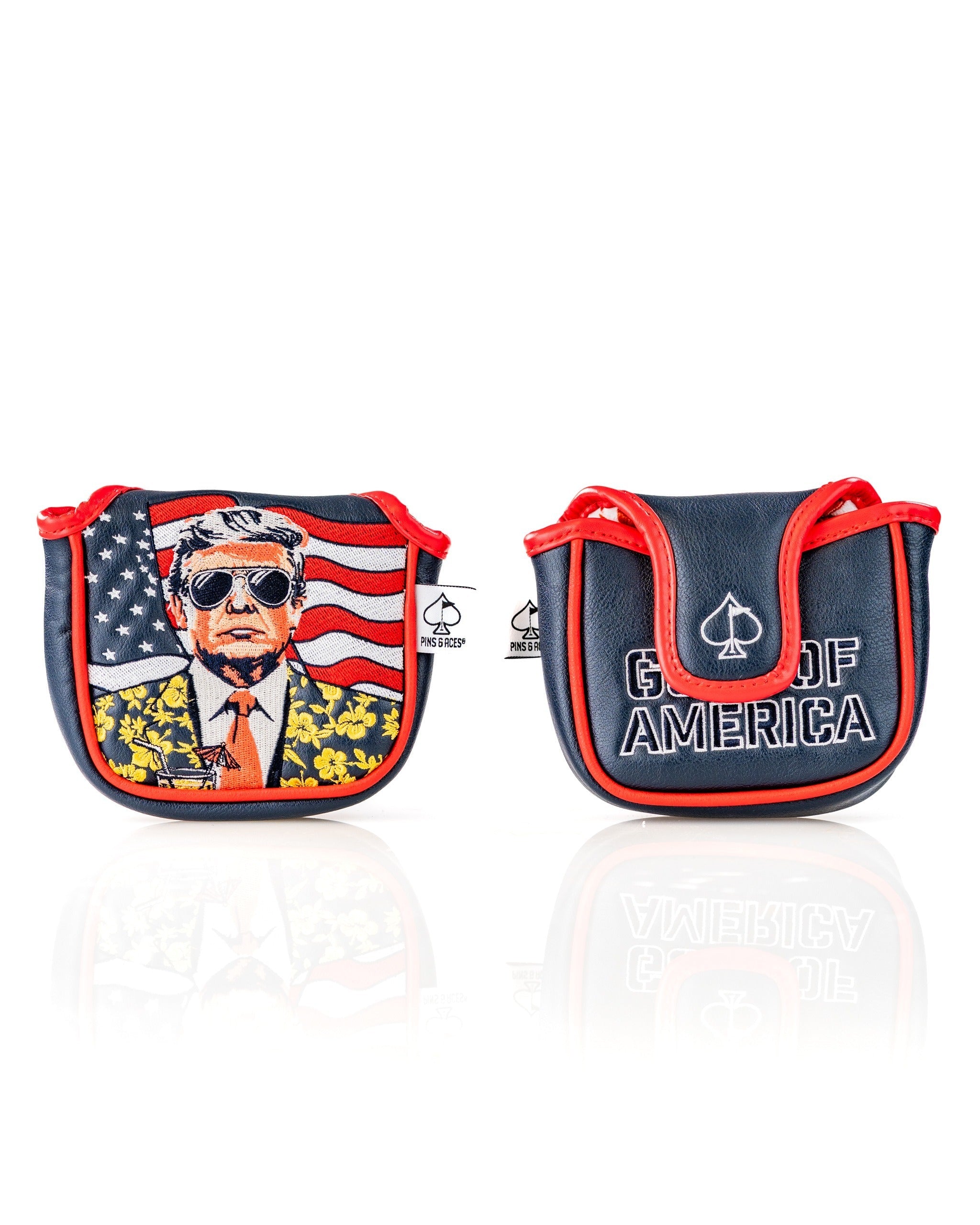BC.Trump - Gulf of America - Mallet Putter Cover