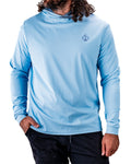7. Performance Golf Hoodie - Squiggle Blue