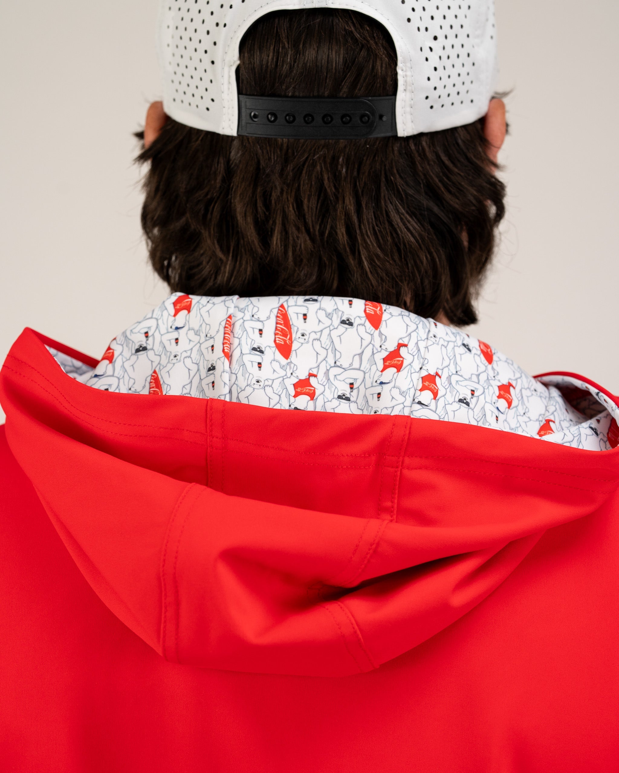 7. Performance Golf Hoodie - Coca-Cola Red