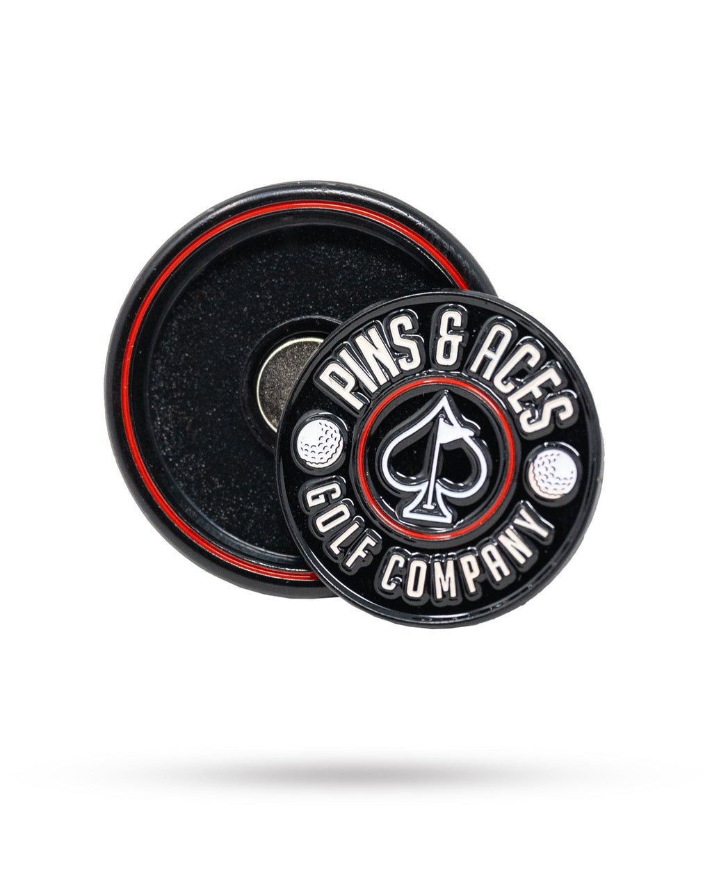 BM.Pop Out Medallion Ball Marker - Black