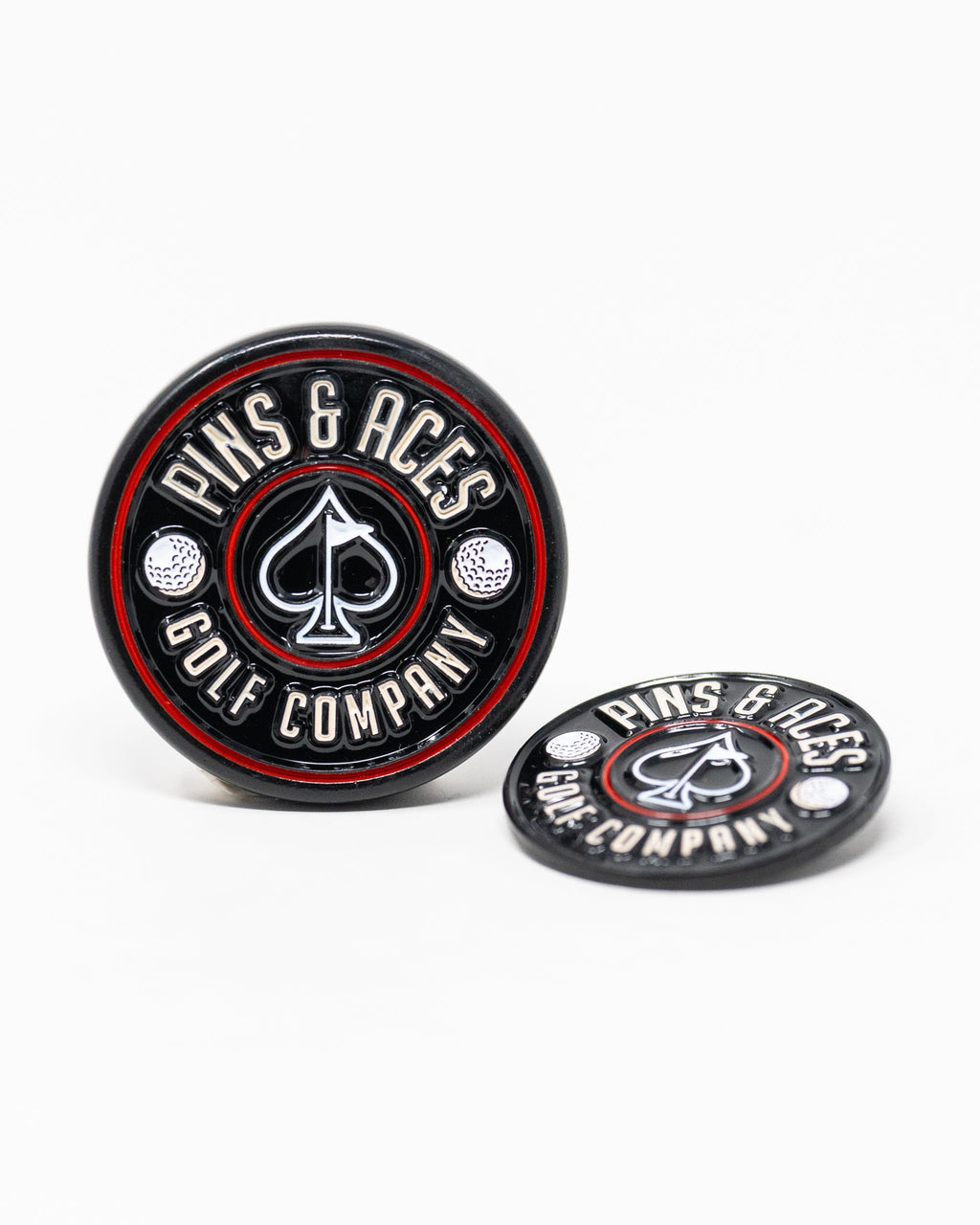 BM.Pop Out Medallion Ball Marker - Black