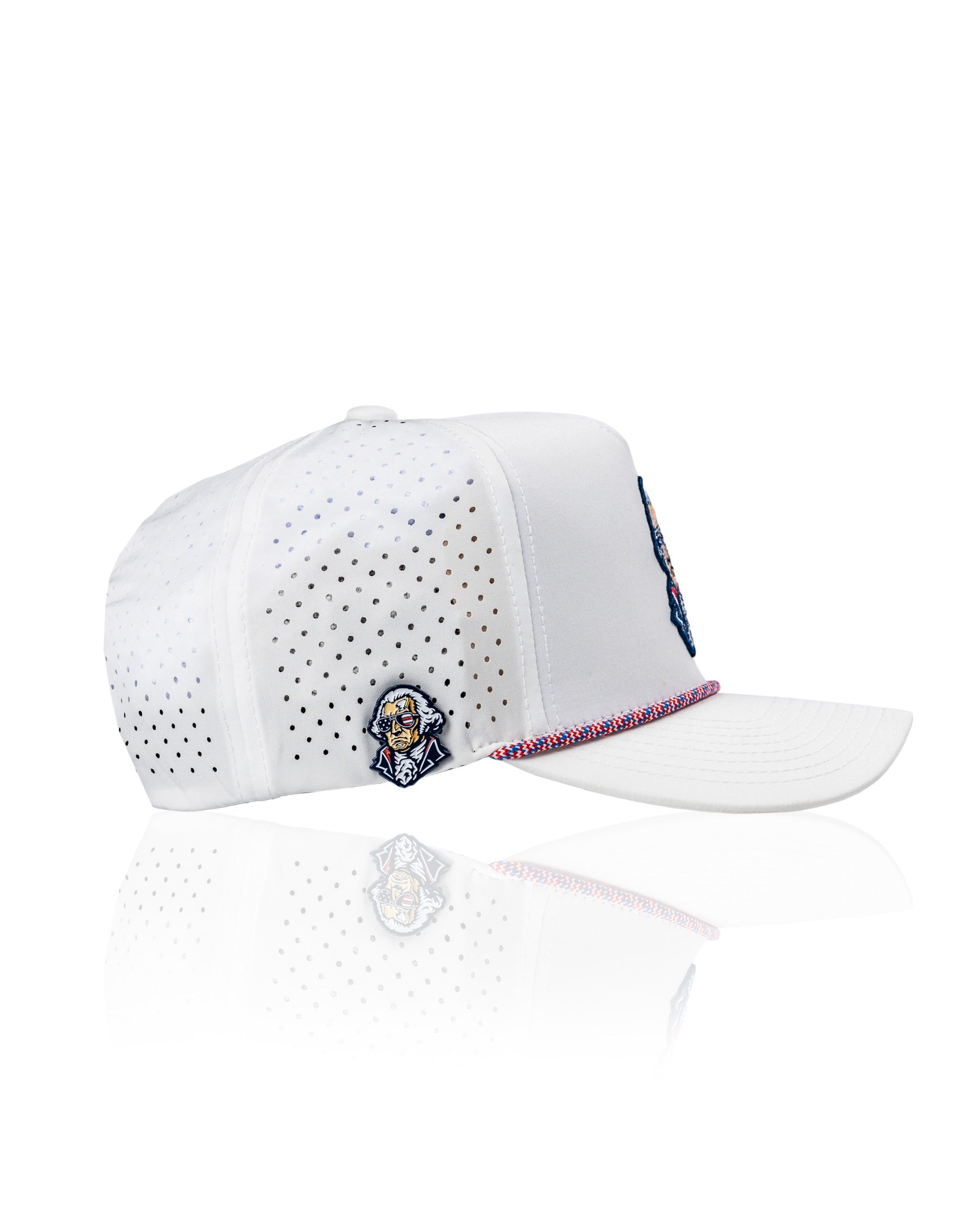 A.Perforated Rope Hat - Rockin Washington
