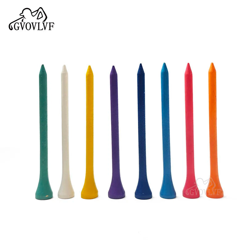 4.1Golf colored wooden tees, available in multiple colors and sizes, ranging from 35mm to 83mm