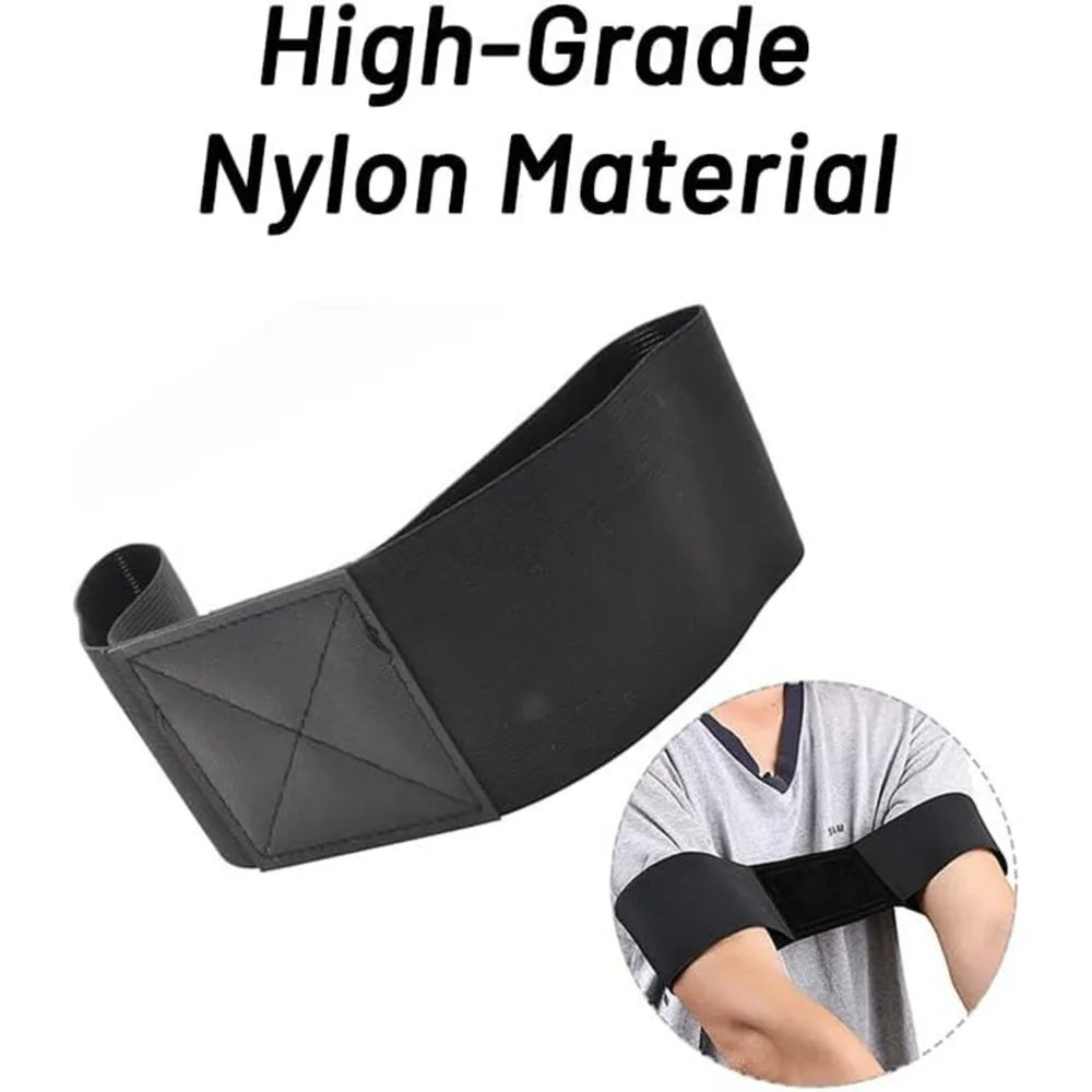 1.Golf Swing Training Aids Band Swing Gesture Alignment Bent-Arm Alertness Trainer and Posture Corrector Beginner Practice Tool