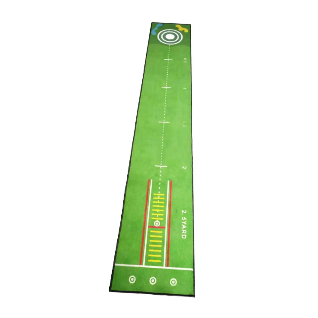 1.Golf Putting Mat Training Aid Improve Putting Accuracy Foldable Storage Golfing Accessory Golf Practice for Office Backyard