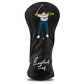 Golf swing protective cover, dustproof and durable PU material, fashionable and durable, golf accessories, club protective cover
