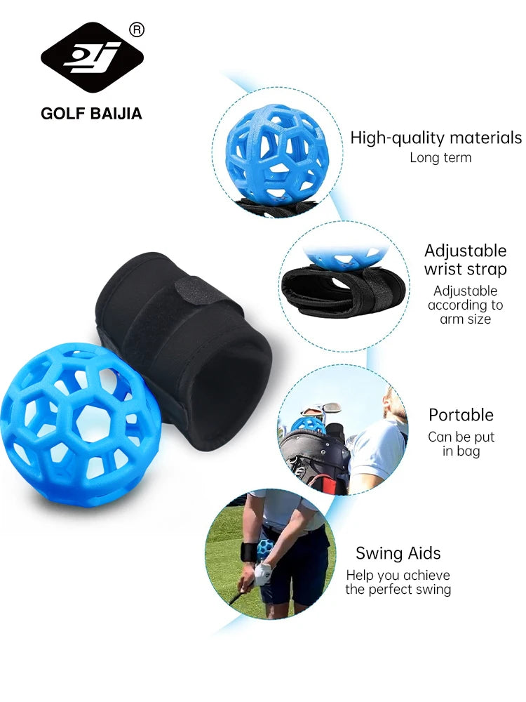 1.Golf Smart Ball Swing Trainer Golf Training Aid Ball Equipment Portable Golf Smart Ball Posture Correction Training For Beginner