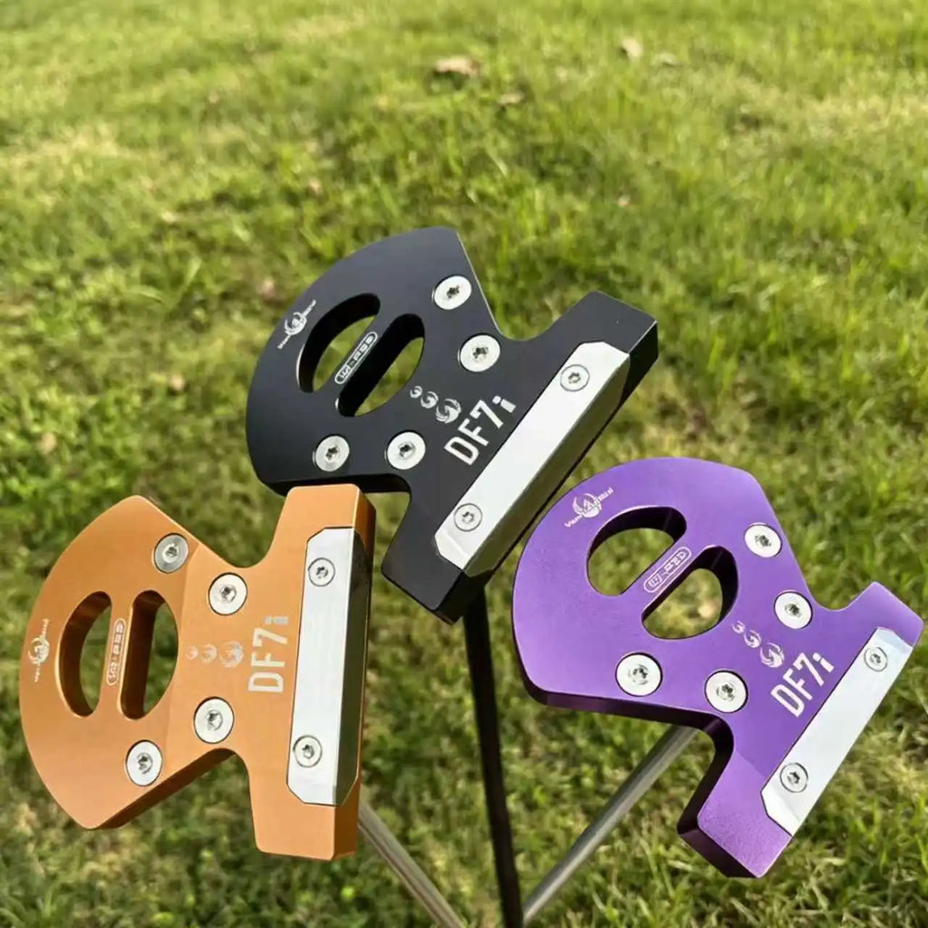 Vermilion Bird Aluminum Golf Putter, Zero Torque High MOI Mallet Putter for Perfect Face Square Stability, Accurate Alignment