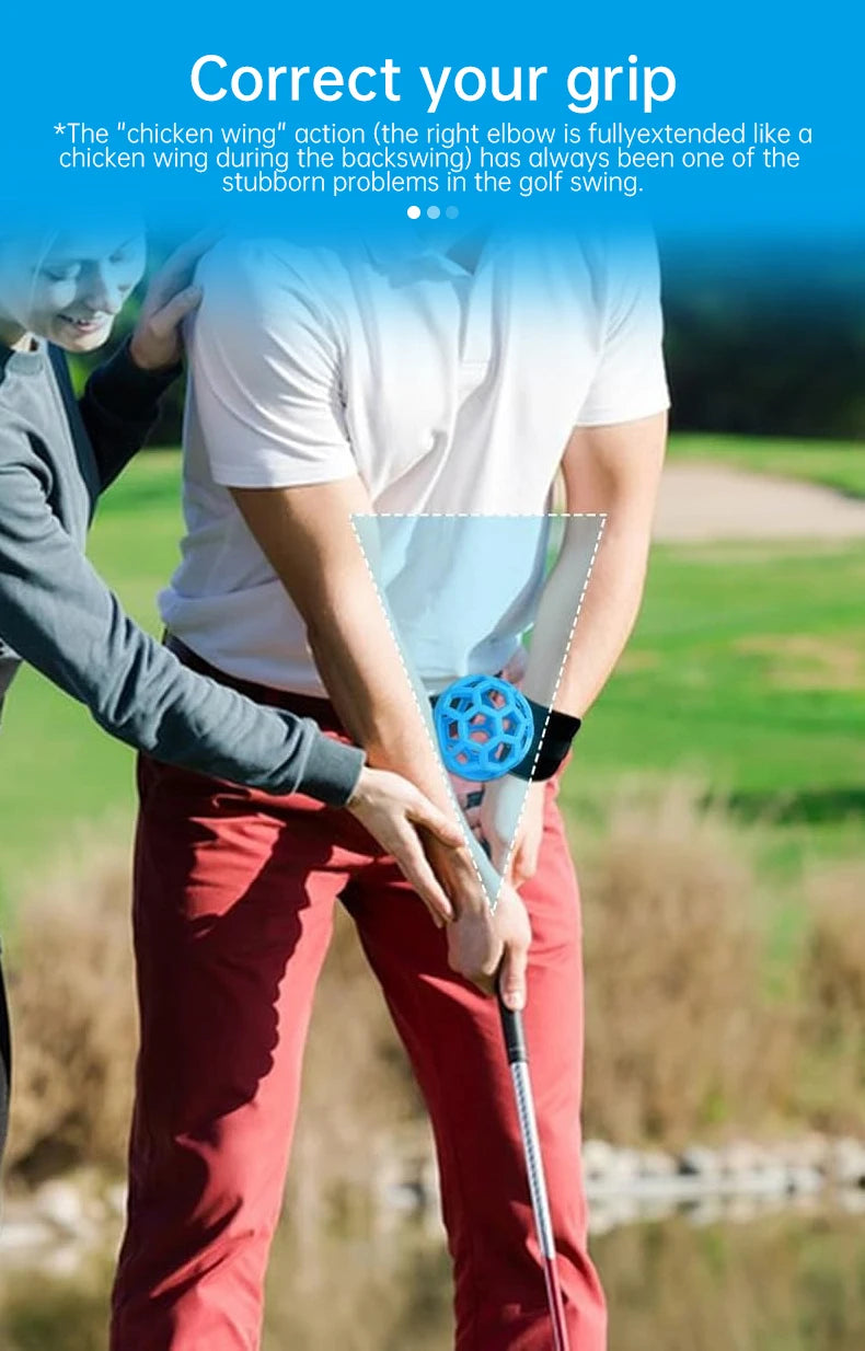 1.Golf Smart Ball Swing Trainer Golf Training Aid Ball Equipment Portable Golf Smart Ball Posture Correction Training For Beginner