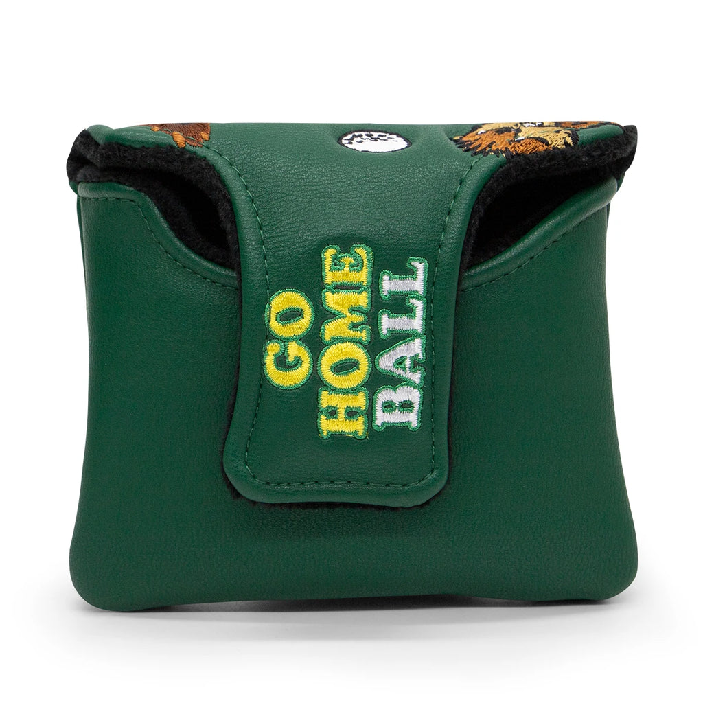 Green Leather Groundhog Golf Driver Fairway Wood Hybrid/UT  Headcover Club Head Cover High Quality Embroidery