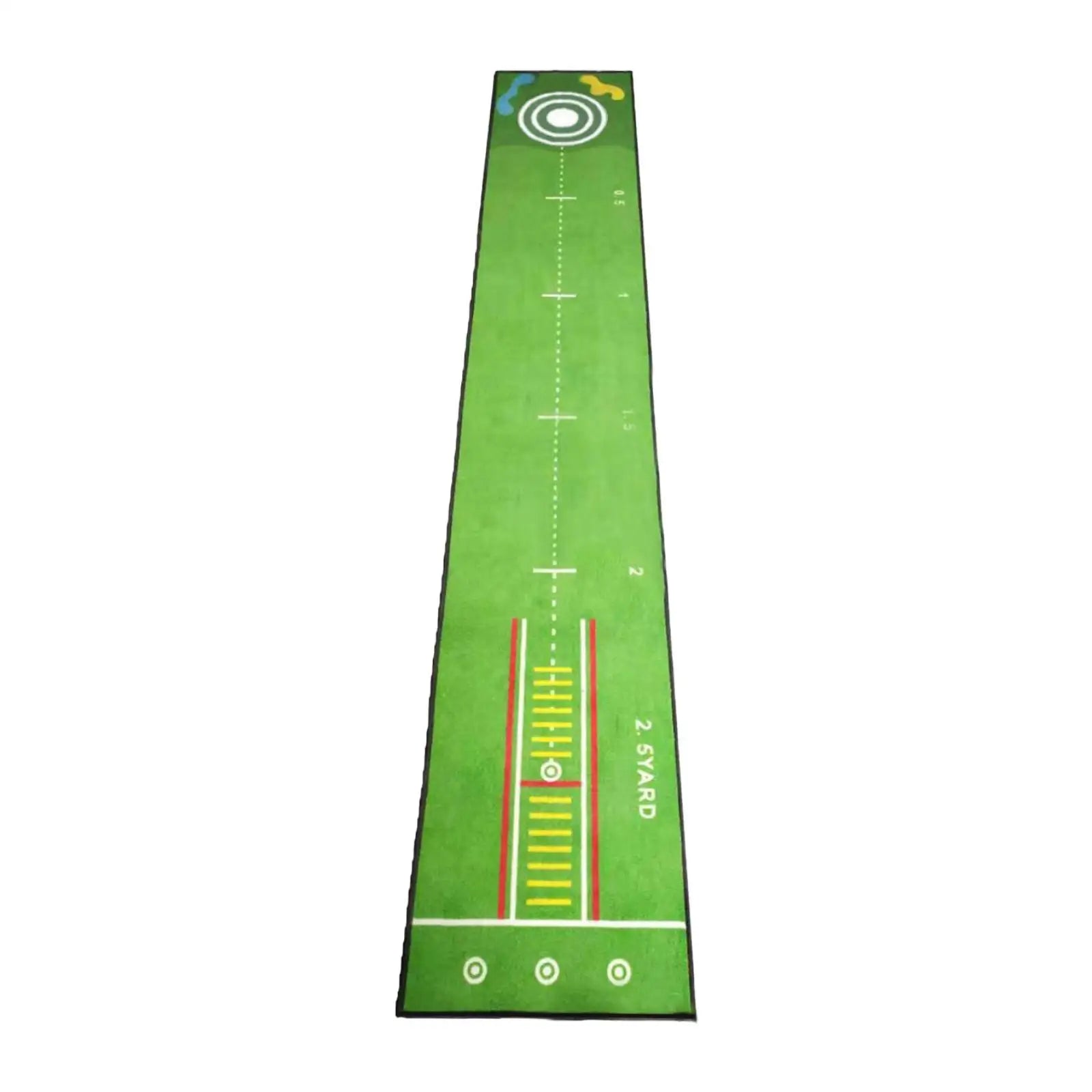 1.Golf Putting Mat Training Aid Improve Putting Accuracy Foldable Storage Golfing Accessory Golf Practice for Office Backyard