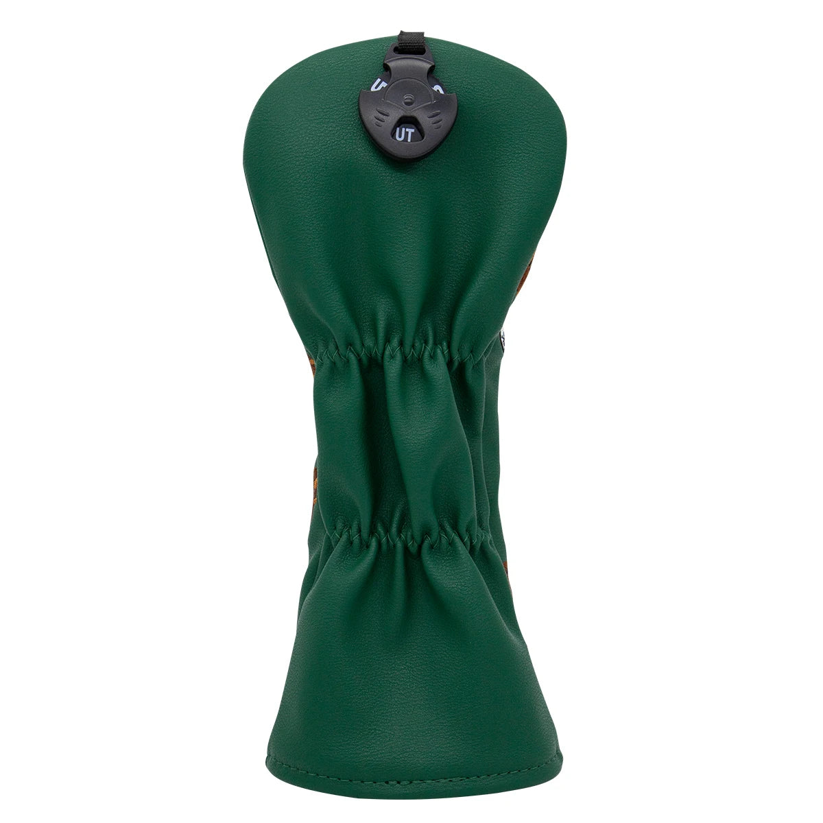 Green Leather Groundhog Golf Driver Fairway Wood Hybrid/UT  Headcover Club Head Cover High Quality Embroidery