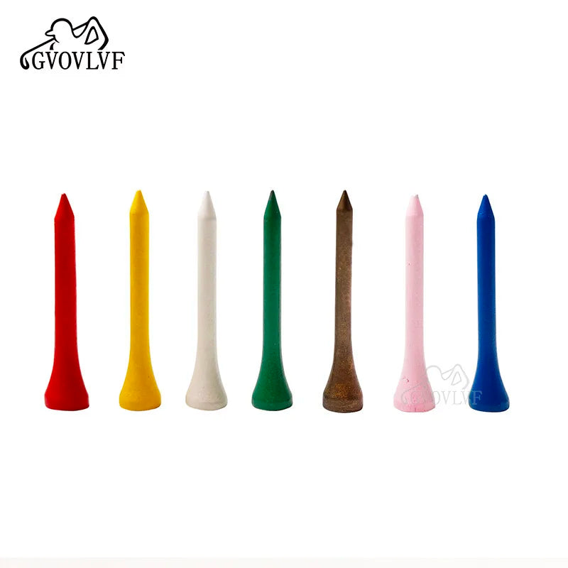 4.1Golf colored wooden tees, available in multiple colors and sizes, ranging from 35mm to 83mm