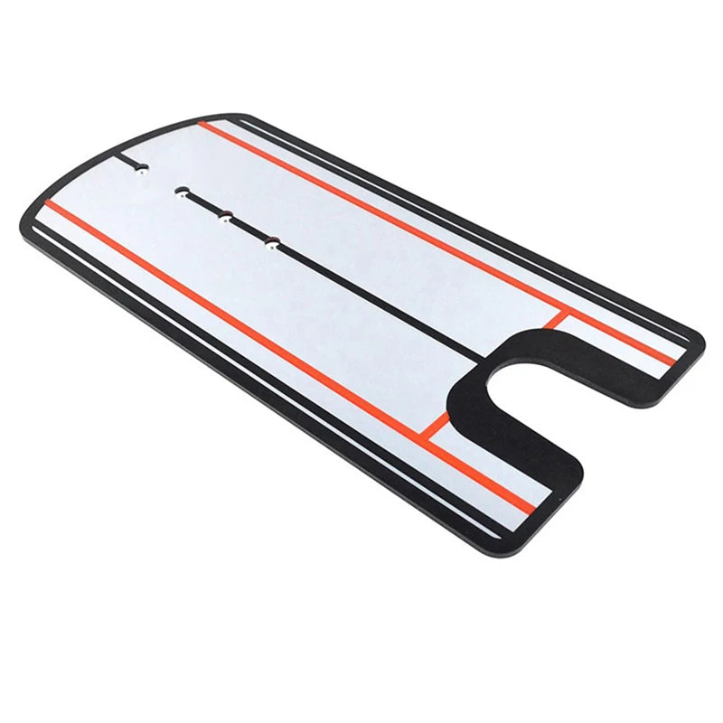 1.Golf Eye Line Practice Golf Swing Training Aids Putting Alignment Mirror Golf Practice Putter Mirror Golf Swing Trainer