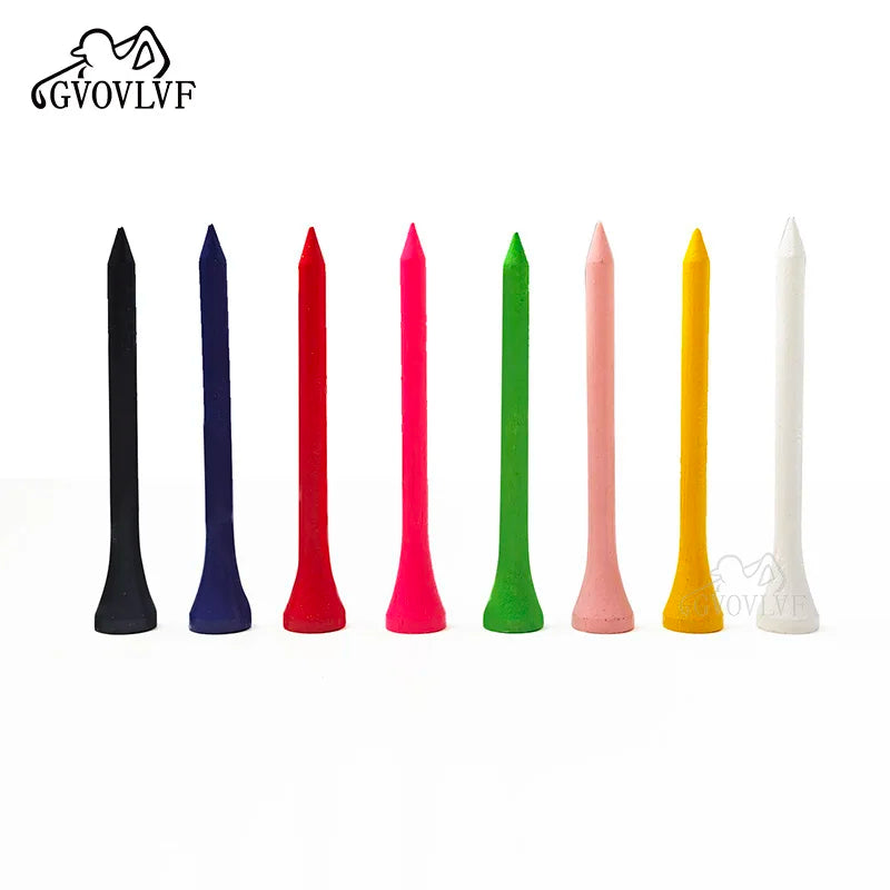 4.1Golf colored wooden tees, available in multiple colors and sizes, ranging from 35mm to 83mm