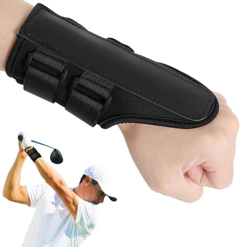 1.Golf Swing Aids Pro Power Band Wrist Brace Smooth and Connect-Easy Correct Training Swing Gesture Alignment Practice Tool