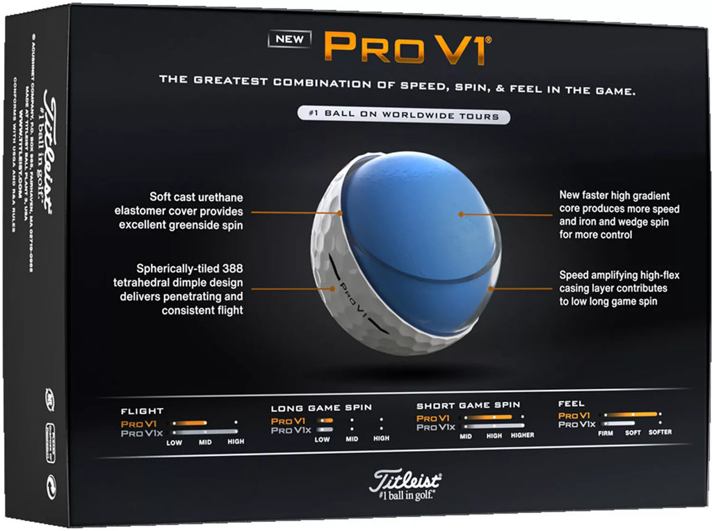 C1.Titleist 2026 Pro V1 High Number Golf Balls