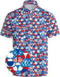 Funny Golf Shirts for Men, Funny Golf Polo Quick-Dry Moisture Wicking Funny Polo Shirts for Men