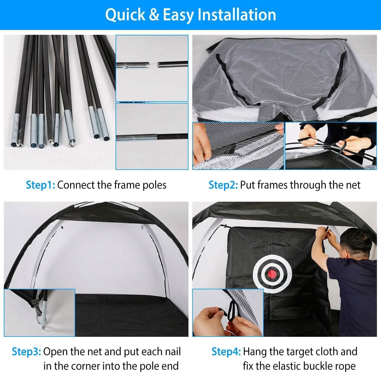 1.Golf Net Golf Training Aids
