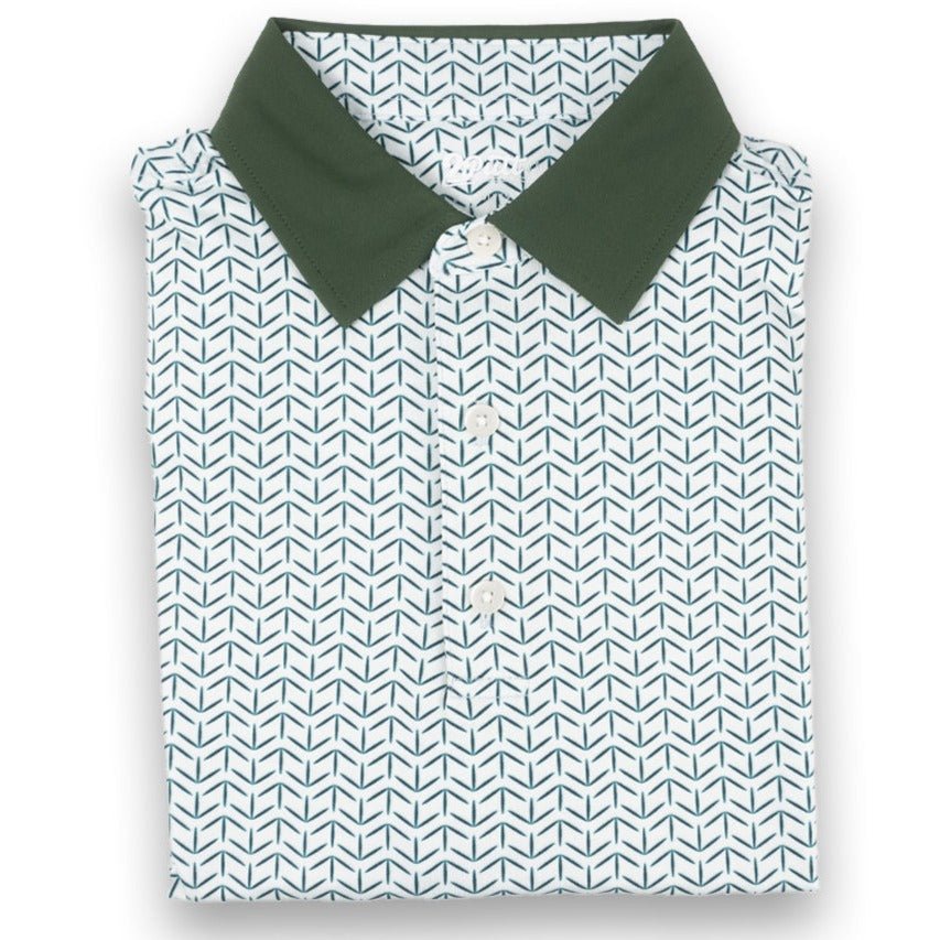 7.Mystic Green Men's Polo