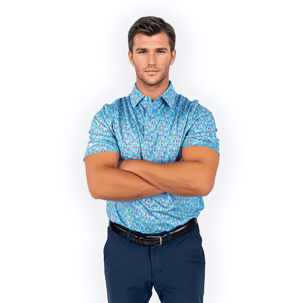 7.Time to Par/Tee Men's Polo
